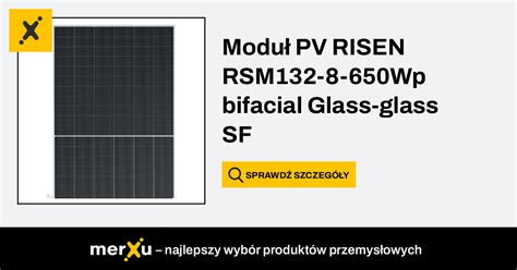 Risen Energy Moduł PV RISEN RSM132 8 650Wp bifacial Glass glass SF merXu