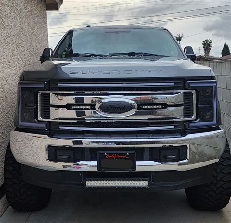 2017-2019 F250, F350, F450 & F550 Ghost LED Grill Lights | XL, XLT, KR ...