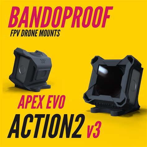 Stl Datei Bandoproof V Action Impulse Rc Apex Evo Mount D