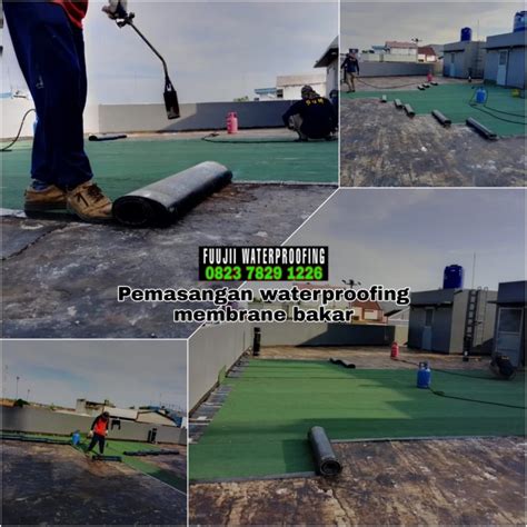 Jual Pelapis Anti Bocor Harga Jasa Waterproofing Membrane Bakar Per M