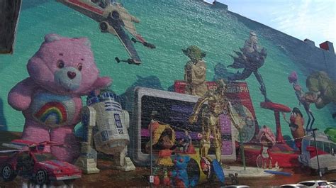 Cincinnatis Toy Heritage Mural Vandalized Heres How You Can Help Fix It