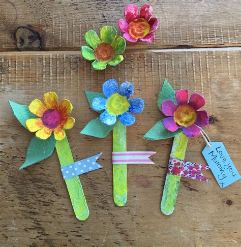 Mothers Day Flower Crafts