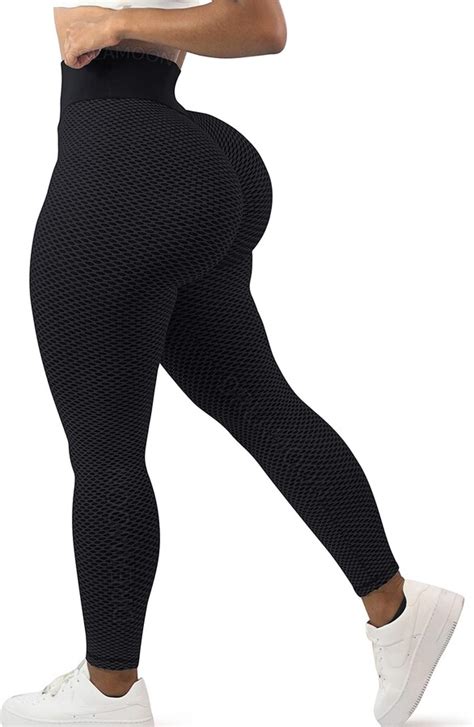 DREAMOON Butt Scrunch Seamless Leggings For Women High Waisted Booty