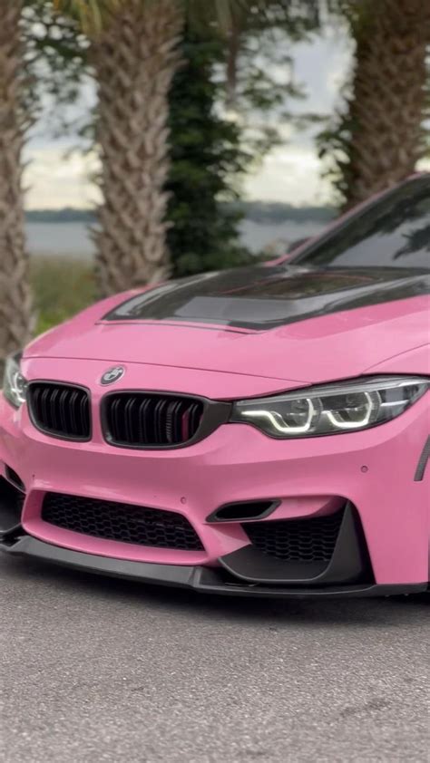 Lext4sy Pink Bmw M4 F82 Pink Car Pretty Cars Pink Bmw