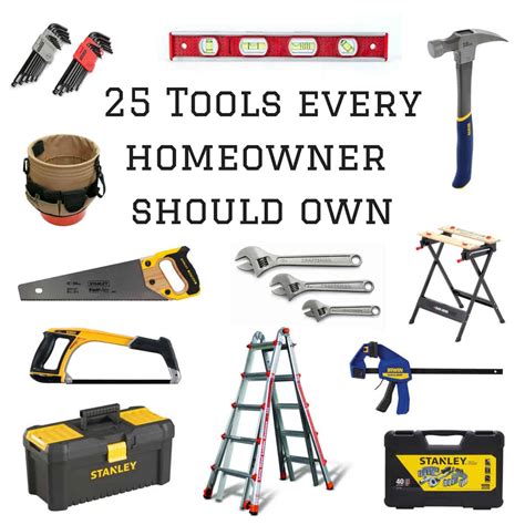 Tool School 25 Tools Every Homeowner Should Own THE HOMESTUD