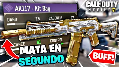 AK 117 L EL FUSIL DE ASALTO MAS POTENTE DE COD MOBILE LA MEJOR CLASE