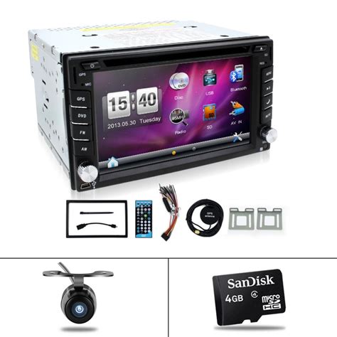 Free shipping car stereo systems Double din dvd player for car gps ...