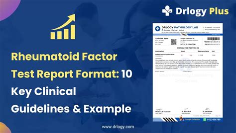 10 Key Clinical Guidelines For Rheumatoid Factor Test Report Format