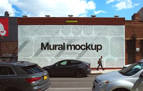 Mockups Digital Mural Mockup