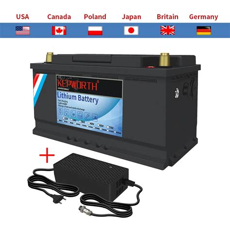 Kepworth V Ah Lifepo Battery Wh Energy A Bms Cycles