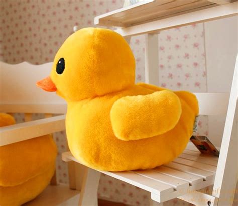 Big yellow duck plush toys yellow duck doll pendant | Hot Sale Gift