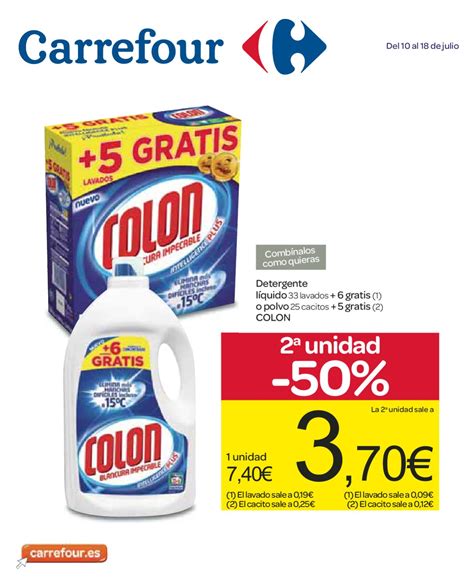 Carrefour Catalogo Folleto Hipermercado Galicia Julio By