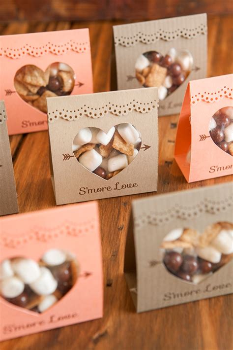 How To Make These Adorable Smore Love Wedding Favors