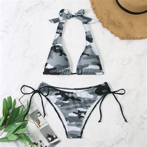 TKing Fashion Women Sexy Brazilian Bikini 2 Piece Spaghetti Strap Top