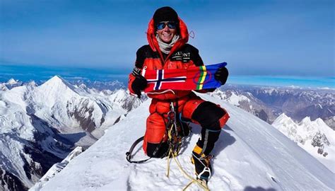 Norwegian Mountaineer One Step Closer To Summit All Thousanders