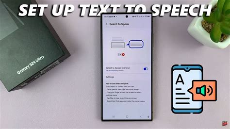 Samsung Galaxy S24 S24 Ultra How To Set Up And Use Text To Speech