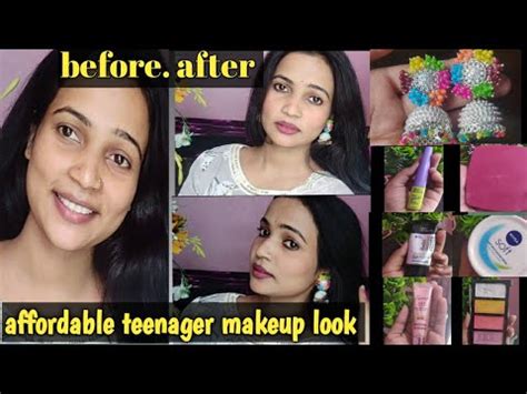 Affordable Teenager Makeup Look For Festival Divali Makeup Look For