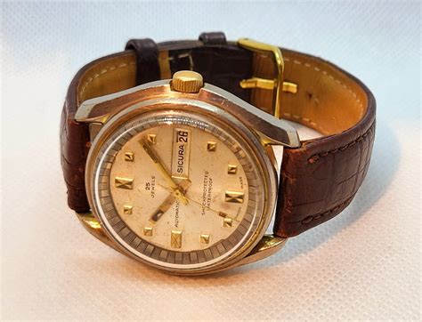 Sicura No Reserve Price Automatic Full Serviced Men 1970 1979