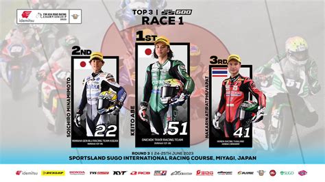 Asia Road Racing Championship On Twitter Race 1 Results Round 3