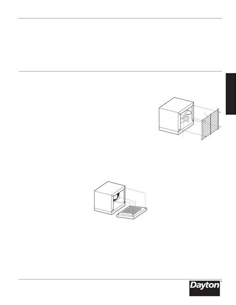 Dayton 3ug74e 3ug73e User Manual