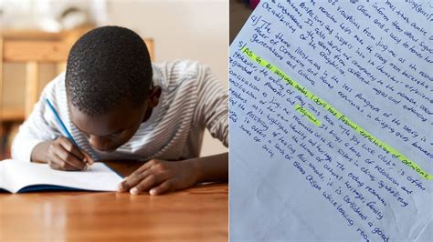 Wetin Ai Go Cause Secondary School Boy Uses Chatgpt On His English Homework Teacher Catches