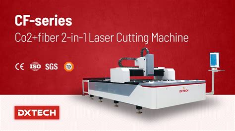 Dxtech Cf Series Co Fiber In Laser Cutting Machine Youtube