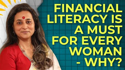 Why Financial Literacy Is A Basic Must For Every Woman Youtube