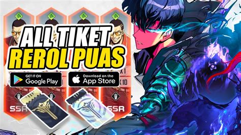 Tip Banyak Tiket Reroll Sepuasnya Solo Leveling Arise Mobile Pc