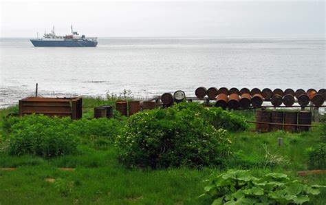 Rusting Fuel Drums At An Abandoned Whaling Station On Simu Flickr