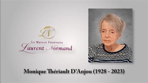 Monique Thériault D Anjou 1928 2023 CMATV