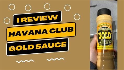 I TRY HAVANA CLUB GOLD SAUCE YouTube