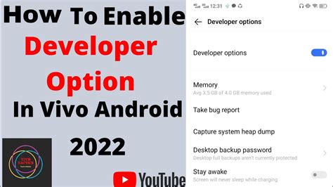 How To Enable Developer Options In Android Developer Options In Vivo