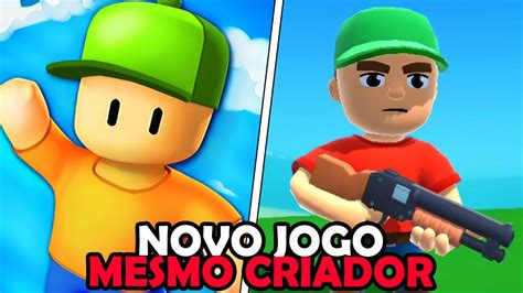 JOGUEI O NOVO JOGO Do MESMO CRIADOR De STUMBLE GUYS Battle Guys YouTube