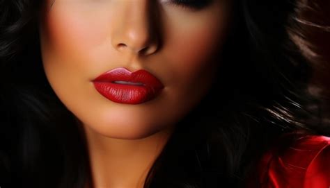 Premium Photo Beauty Product Concept Beauty Woman Portrait Professional Makeup For Brunette