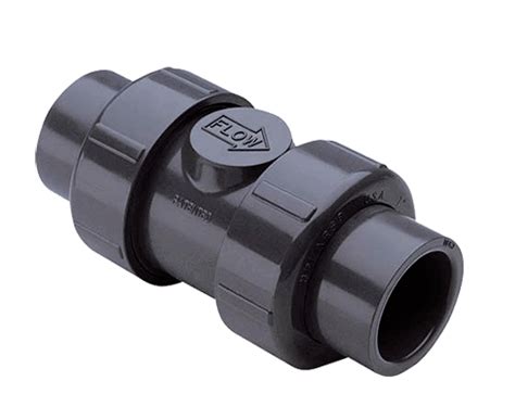 Spears True Union Ball Check Valve Pvc Body With Socket Ends