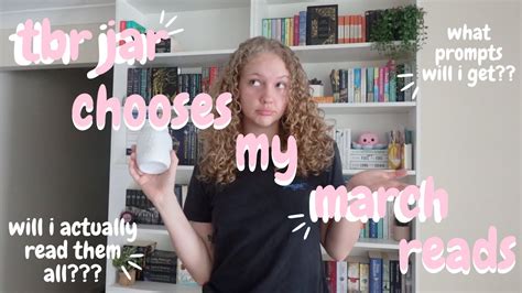 Tbr Jar Chooses March Reads Youtube