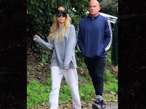 Tish Cyrus and Dominic Purcell Take Casual Stroll, Mum On Noah Rumor