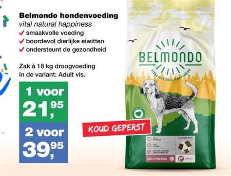 Belmondo Hondenvoeding Vital Natural Happiness Aanbieding Bij Jumper