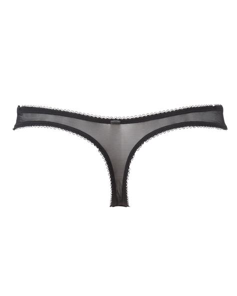 Thongs Superboost Lace Lingerie Black Brief Gossard