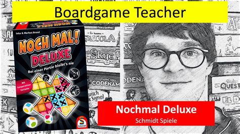 Nochmal Deluxe Schmidt Spiele 2023 Unboxing Roll And Write