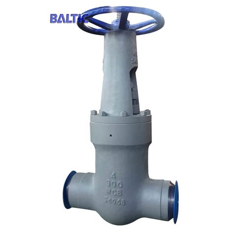 Api 600 Pressure Seal Bonnet Gate Valve Wcb 4 Inch 900 Lb Baltic