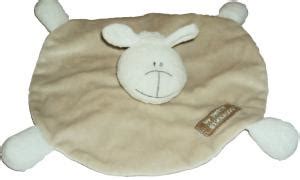 Doudou Mouton Petit Kimbaloo Rond Marron Et Blanc Kimbaloo La Halle