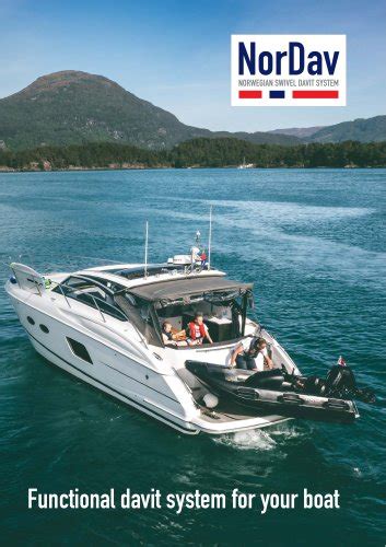 All Nordav Norwegian Swivel Davit System Catalogs And Brochures