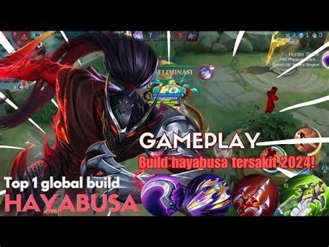 CARA MAIN HAYABUSA JUNGLER PATCH TERBARU 2024 HAYABUSA TOP 1 GLOBAL