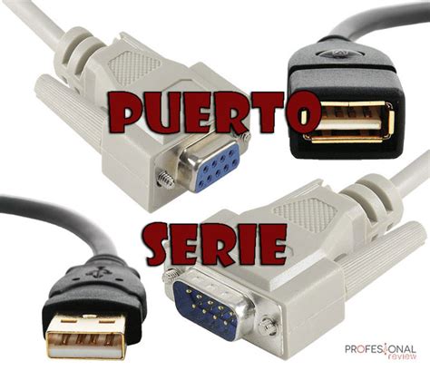 Puerto serie Qué es para qué sirve y tipos