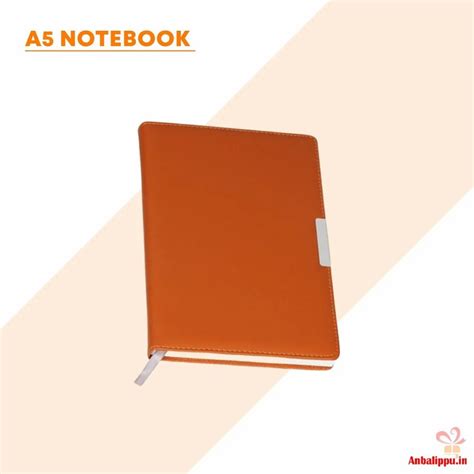 PU Leather Cover Perfect Bound Promotional A5 Notebook At Rs 210 Piece