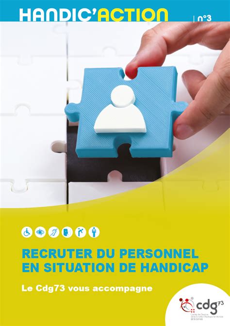 Recruter Des Personnes En Situation De Handicap CDG 73