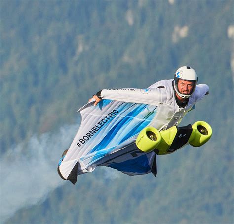 BMW Builds Electric Wingsuit That Can Fly at Over 186MPH - TechEBlog