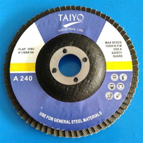 Jual Mata Gerinda Amplas Susun Taiyo Grit Flap Disc Inch Bagus