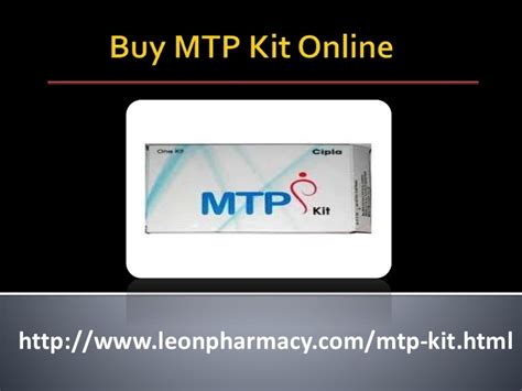 Buy Mtp Kit Online